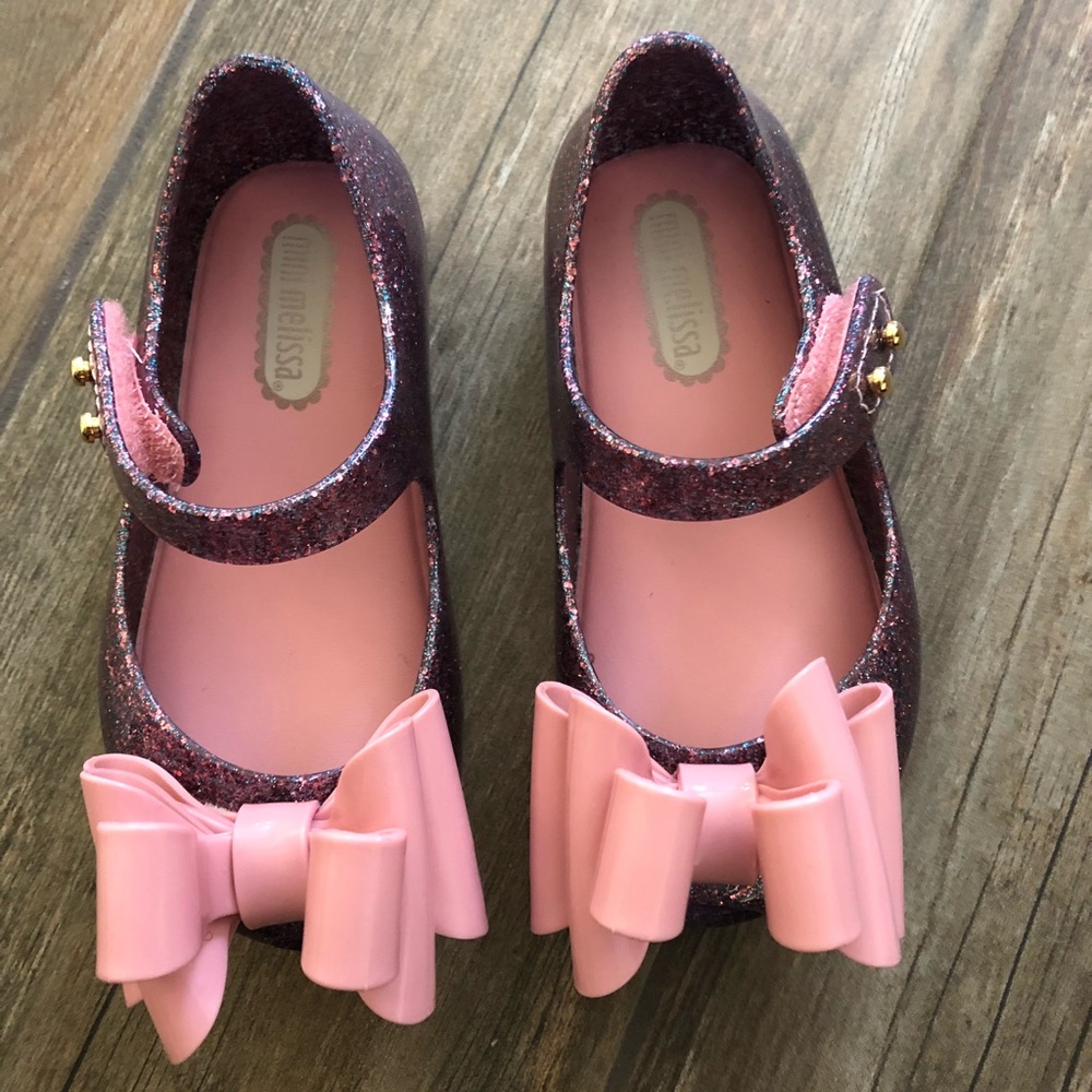 Size 6 Mini Melissa toddler shoes
